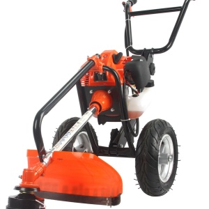 Motocoasa pe roti, masina de tuns iarba 2CP 1.4Kw 42cm XM83107 + casca protectie - Img 8