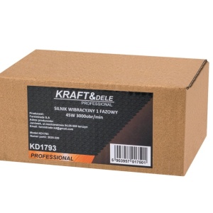 Motor Vibrator pentru Masă Vibrantă 110W 220V cu reglaj turatie KD1793 – motor vibrator, 110W, 220V, Kraft&Dele