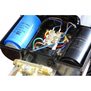Pompa de aer piston 2x47mm cu motor 3kW 50-100L debit de 530l/min 8 bari – echipament profesional, 3kW, 100L, 8BARI