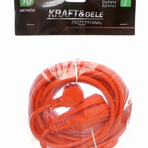 Prelungitor electric de grădină CD4023, 10 m, 3x1,5 mm, cu clapetă de protecție pentru uz casnic și exterior - Img 7