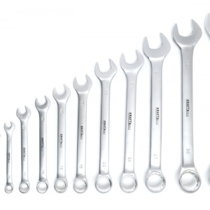 Set chei drepte-inelare 12 elemente 6-32mm KraftDele KD10938 – echipament profesional, Kraft&Dele