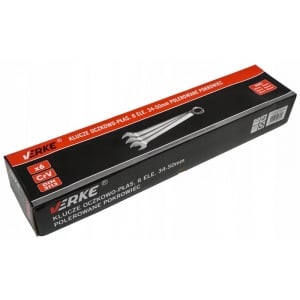 Set chei combinate inelare si drepte 34-50mm 6 elemente V35430 Verke - Img 4