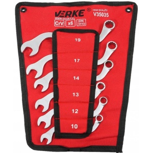 Set chei tip S pentru desfacere alternator 6 elemente VERKE V35035 - Img 8