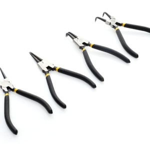 Set clesti sigurante Seeger si coliere 4 tipuri KraftDele KD10323 - Img 1