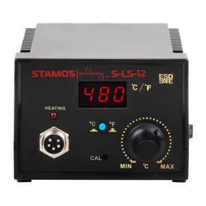 Statie de lipire cu letcon si stativ 65W S-LS-12 Basic Stamos 10021020 - Img 2