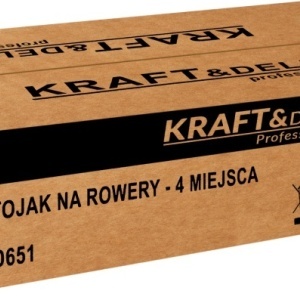 Suport metalic pentru 4 biciclete KraftDele KD651, rastel de parcare stabil cu ancorare și compatibilitate anvelope 35-60 mm - Img 7