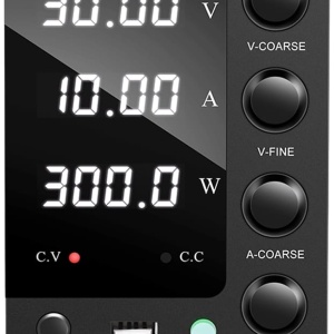 Sursă de alimentare de laborator MaxRom KD5871, reglaj precis 0-30V și 0-10A, cu afișaj pentru tensiune, curent și putere - Img 2