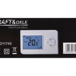 Termostat de cameră wireless KraftDele KD11745, regulator de temperatură programabil pentru centrală și sisteme de încălzire - Img 11
