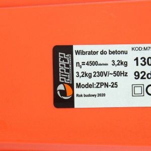 ⚡ Vibrator de beton profesional 1300W cu lance flexibilă 200CM/35MM | Model XM79492 - Img 3