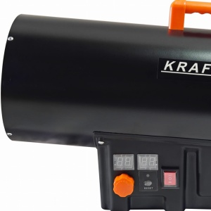 Aerotermă pe gaz LPG 45 kW KraftDele KD11706 cu termostat și afișaj digital, pentru încălzirea spațiilor medii și mari - Img 6