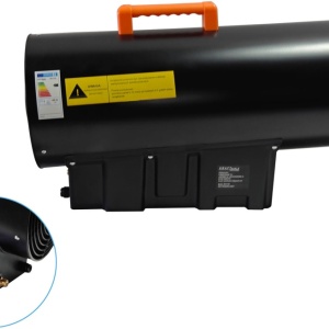 Aerotermă pe gaz LPG 60 kW KraftDele KD11702 cu termostat și afișaj, pentru hale, ateliere, depozite și spații mari - Img 7
