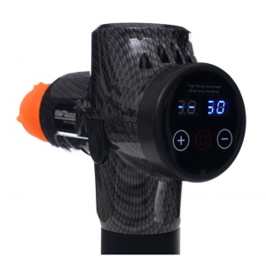 Aparat de masaj tip pistol Masaj Gun cu percutii pentru relaxare musculara cu 7 accesorii B-3082 - Img 4