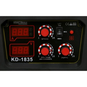 Aparat Sudura Invertor 3in1 MMA-MIG-TIG 20-240A KD1835 Kraftdele - Img 4