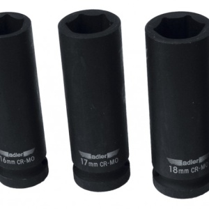 Cheie tubulara de IMPACT 1/2" ADLER AD-3513.16D 16mm varianta lunga - Img 4