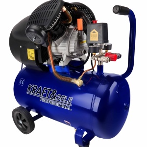 Compresor de aer cu ulei XD4049, rezervor 50L, 3,5 kW, 380 l/min, 10 bar, pentru atelier, garaj și scule pneumatice