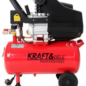 Compresor de aer industrial 24 litri, 2.8kW, 220V KraftDele KD400 TBC – compresor de aer, 2.8kW, 220V, Kraft&Dele