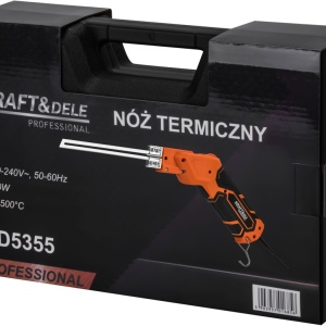 Cuțit termic electric XD5355, 250W, pentru tăiere precisă a polistirenului, plasticului și buretelui - Img 12