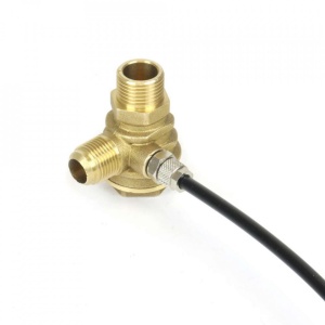 Furtun pneumatic pentru presostat 100cm 27 bar cu o mufa B-AC0082 Barracuda – echipament profesional, 27BAR