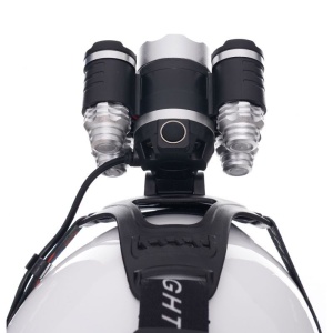 Lanterna frontala de cap T6 led cu 4x Q5 zoom 1-2000x 18A KD1248 KraftDele - Img 4