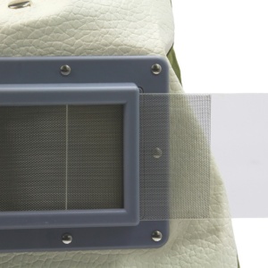 Mască de sablare cu cască de protecție reglabilă XM805907, vizieră mare detașabilă și ventilație eficientă - Img 5