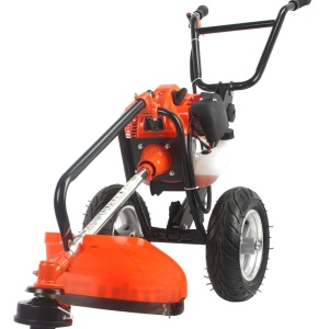 Motocoasa pe roti, masina de tuns iarba 2CP 1.4Kw 42cm XM83107 + casca protectie - Img 1