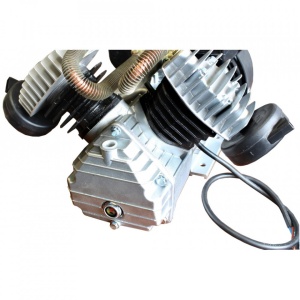 Pompa de aer piston 2x47mm cu motor 3kW 50-100L debit de 530l/min 8 bari – echipament profesional, 3kW, 100L, 8BARI