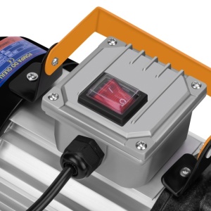 Pompă electrică pentru transfer ulei și motorină KraftDele KD3570, 900 W, debit 45 l/min, IP55 - Img 8
