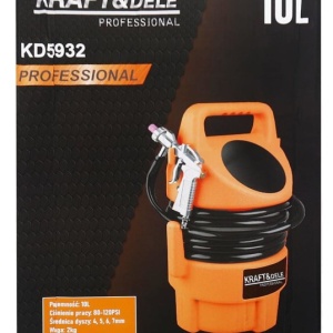 Sablator pneumatic XD5932, rezervor 10L, furtun 4,5 m, 4 duze pentru curățare rugină și decapare - Img 11
