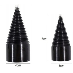 Set burghie conice pentru despicare lemn, 32 mm / 42 mm – XR11248 - Img 7