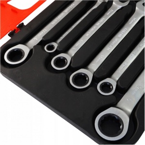 Set chei inelare articulate cu clichet 7 piese VERKE V35400 - Img 6