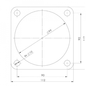 Set de 3 garnituri piston de 90mm pentru pompa compresor de aer dispus in V NR.1989 - Img 8