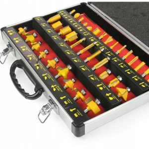 Set de 35 freze pentru lemn XM22550R – echipament profesional