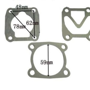 Set garnituri cap compresor cilindru 48x62mm (3buc/set) CH022 - Img 1