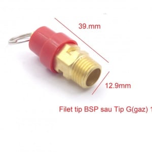 Supapă de siguranță pentru compresor de 1/4 " 8-12bar NR.572 - Img 1