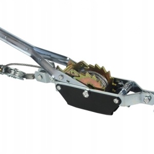 Troliu manual 2 tone cablu - winch două trepte de viteză 2,5 m XM80742 – echipament profesional