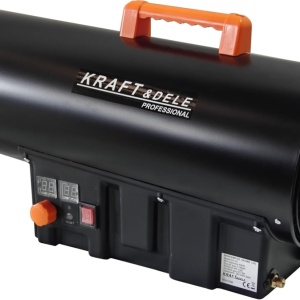 Aerotermă pe gaz LPG 45 kW KraftDele KD11706 cu termostat și afișaj digital, pentru încălzirea spațiilor medii și mari - Img 3