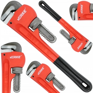 Cheie reglabilă tip Mops Stillson pentru tevi la 90° deschidere 57mm lungime 450mm CR-MO - Img 1