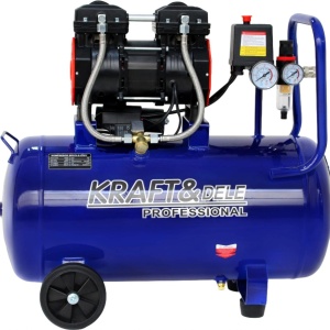 Compresor Fără Ulei 50L 1500W 290L/min – Profesional pentru Atelier XD4052