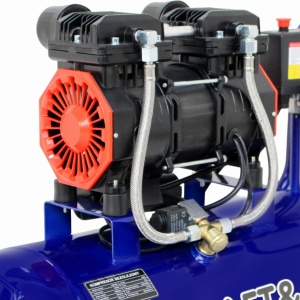 Compresor Fără Ulei 50L 1500W 290L/min – Profesional pentru Atelier XD4052 - Img 8