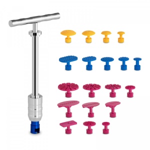 Dispozitiv pentru indreptat tabla caroseriei 19 adaptoare MSW-DENTPULLER.SET6 10060792 MSW - Img 1