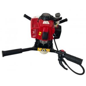Motoforeza de pamant 3.3CP motor 2 timpi VERKE 62cc V90042 CUPLU MARE – echipament profesional
