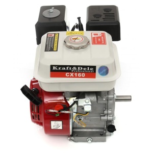 Motor termic 4 timpi OHV 6.5CP diametru arbore 20mm KraftDele KD1825 – echipament profesional, Kraft&Dele
