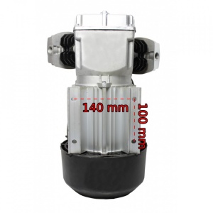 Pompa de aer piston 2x47mm cu motor 3kW 50-100L debit de 530l/min 8 bari – echipament profesional, 3kW, 100L, 8BARI