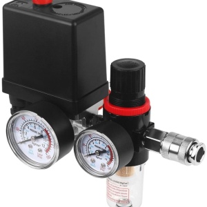 Presostat Complet cu Reductor și Filtru Uscător 12 Bar, 230V CD5852