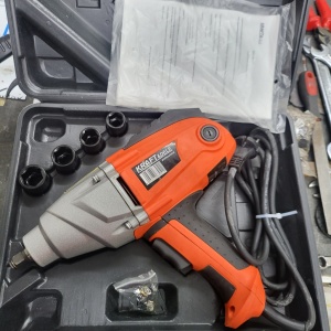 Resigilat Pistol Impact Reglare LCD 2000W 220V 150-800Nm KraftDele KD1535 - Img 1