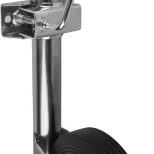 Roată de sprijin pentru remorcă XD469 cu colier de prindere, capacitate 150 kg, roată 200 mm - Img 5