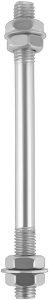 Roată pentru roabă 16 inch KraftDele KD508 cu ax și piulițe, anvelopă 4.80/4.00-8, rulare lină pentru grădină și construcții - Img 11
