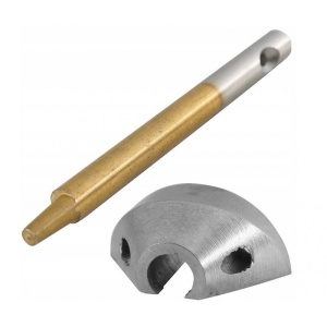 Set panson si matrita 58x5mm pentru foarfeca electrica de tabla – echipament profesional