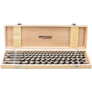 Sfredele pentru lemn 6-18mm 6 burghie KraftDele KD10266 TBC - Img 3