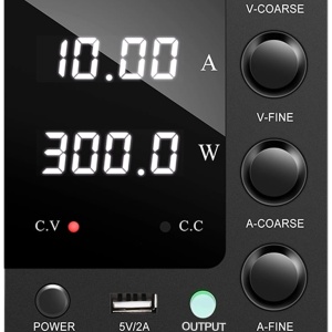 Sursă de alimentare de laborator MaxRom KD5871, reglaj precis 0-30V și 0-10A, cu afișaj pentru tensiune, curent și putere - Img 5